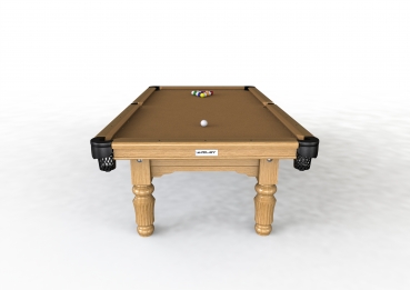 Riley Renaissance Solid Oak Finish 9ft American Pool Table (9ft 274cm)